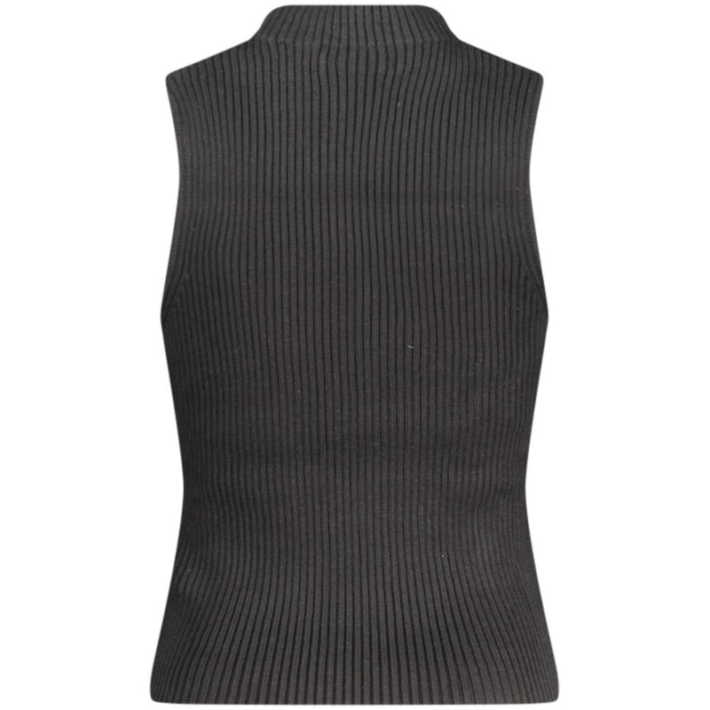 Guess Jeans Black Cotton Tank Top - Élégant et Confortable