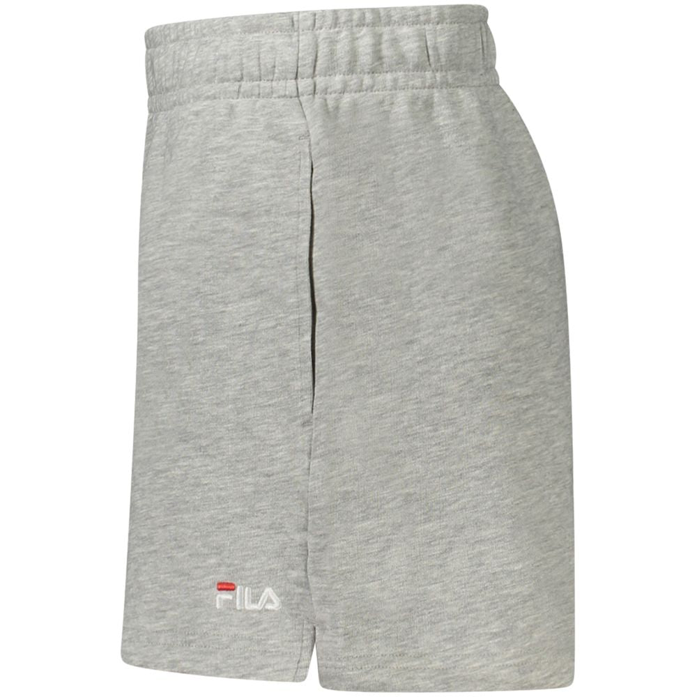 Shorts en Coton Gris Fila - Modèle Lusciano pour Confort et Style