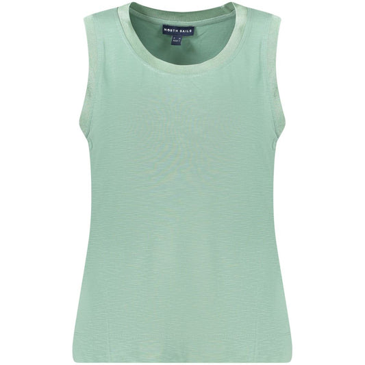 North Sails Green Polyester Tank Top for Women - Stylish & Comfortable