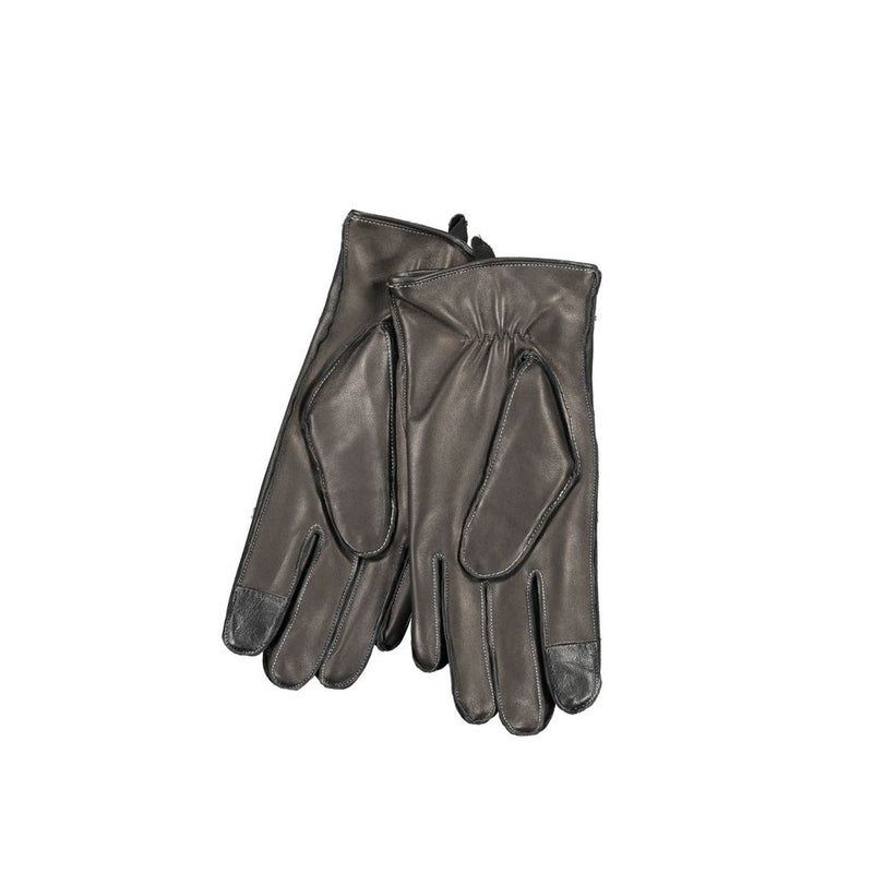 Gant en laine noire Calvin Klein