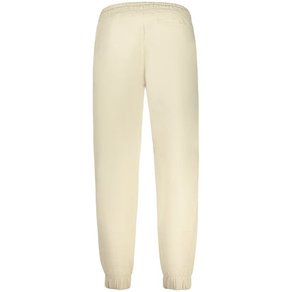 Pantalon en coton beige Guess Jeans