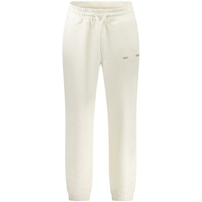 Pantalon en coton blanc Guess Jeans