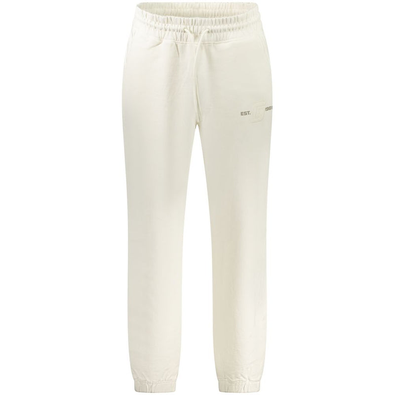 Guess Jeans Pantalon en Coton Blanc
