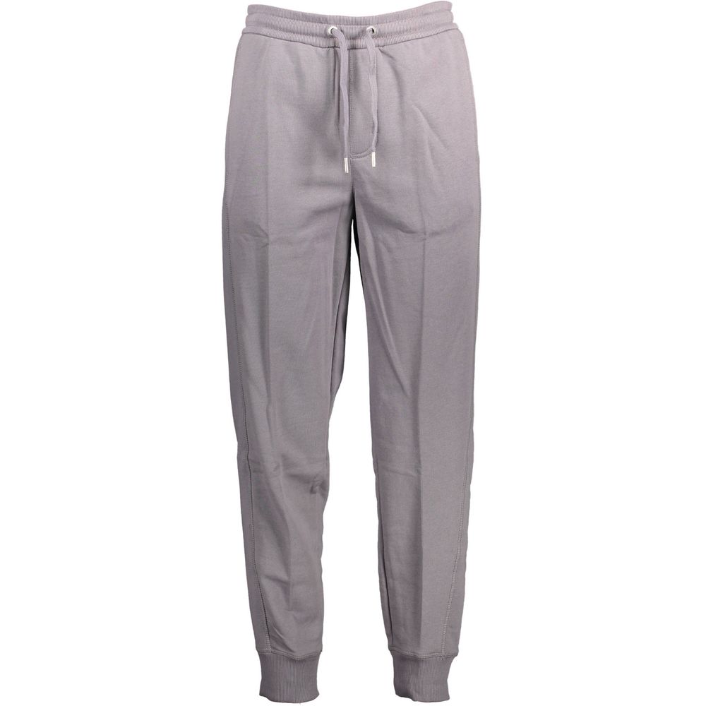 Pantalon en coton gris Calvin Klein