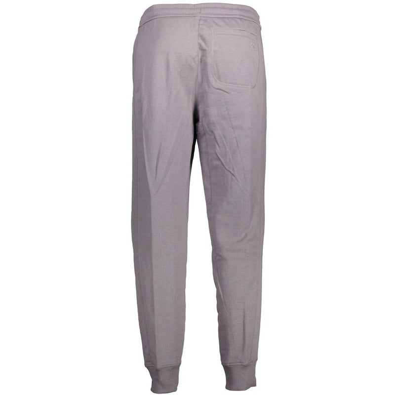 Calvin Klein grijze katoenen broek
