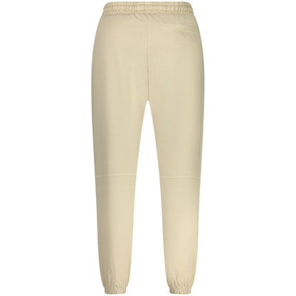 Pantalon en coton beige Hugo Boss