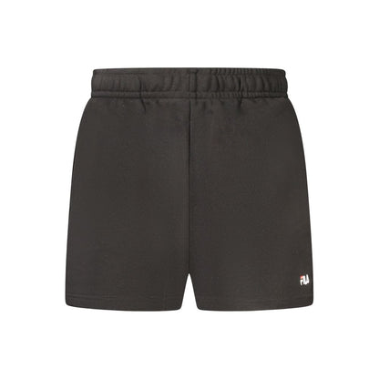 Pantalon en coton noir Fila