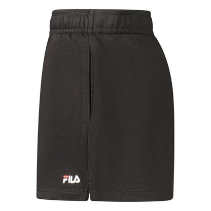 Pantalon en coton noir Fila