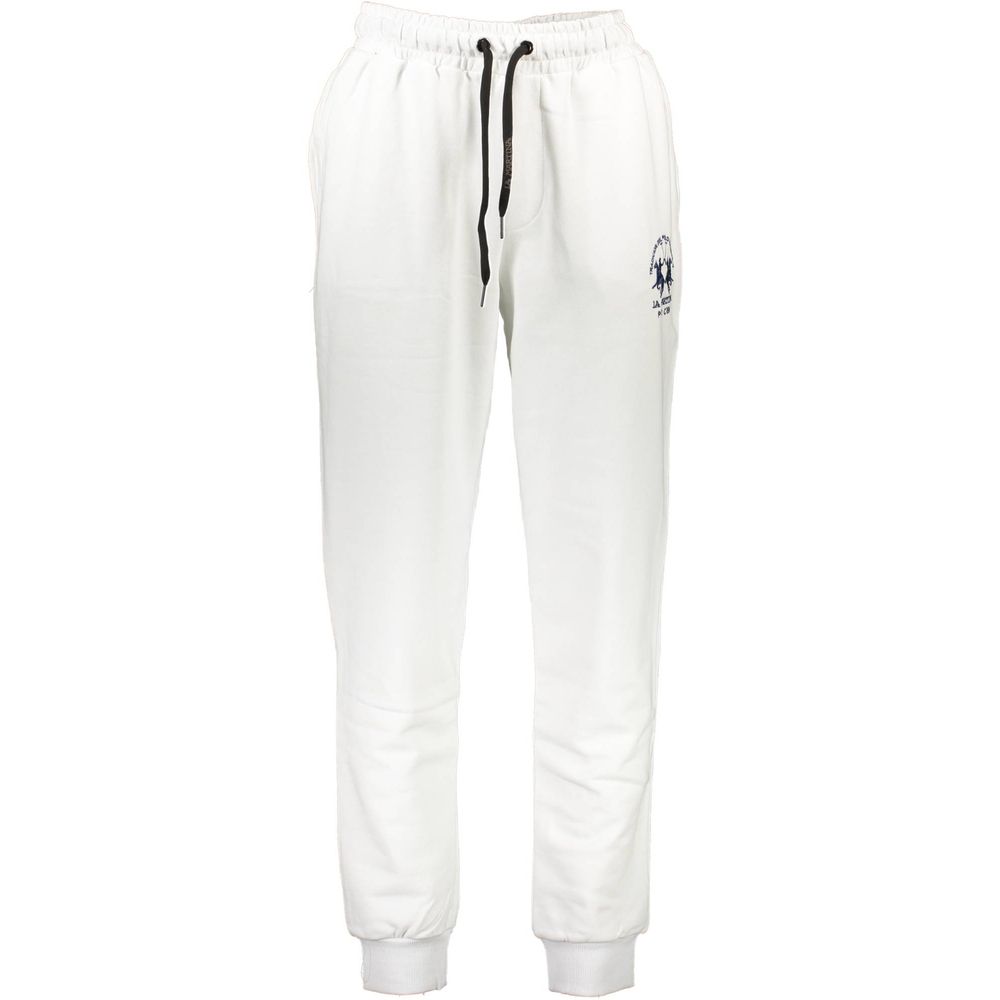 Pantalon en Coton Blanc La Martina
