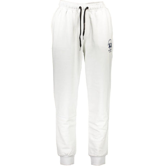 La Martina witte katoenen broek