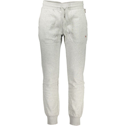 Pantalon en coton gris Napapijri
