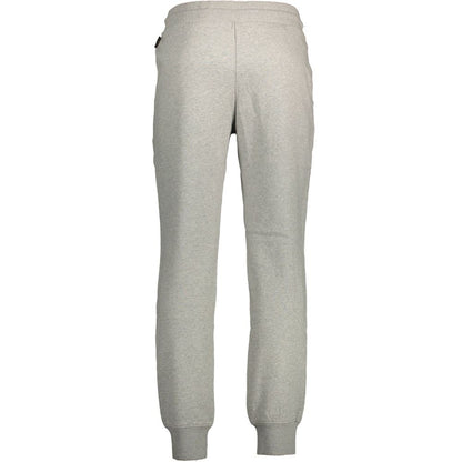 Pantalon en coton gris Napapijri