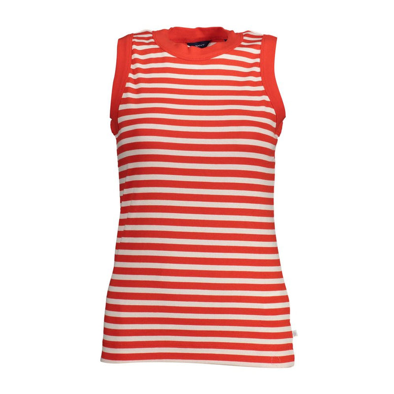 Gant Red Cotton Tank Top - Éco-Responsable et Élégant