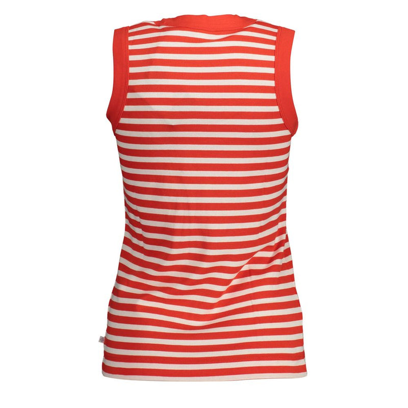Gant Red Cotton Tank Top - Éco-Responsable et Élégant