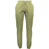 Sergio Tacchini Green Cotton Pant - Comfortable Sports Trousers