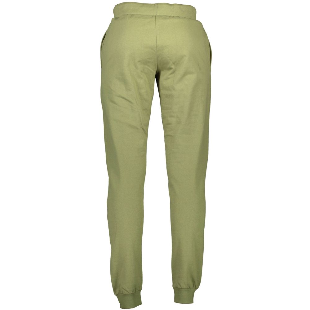 Sergio Tacchini Green Cotton Pant - Comfortable Sports Trousers