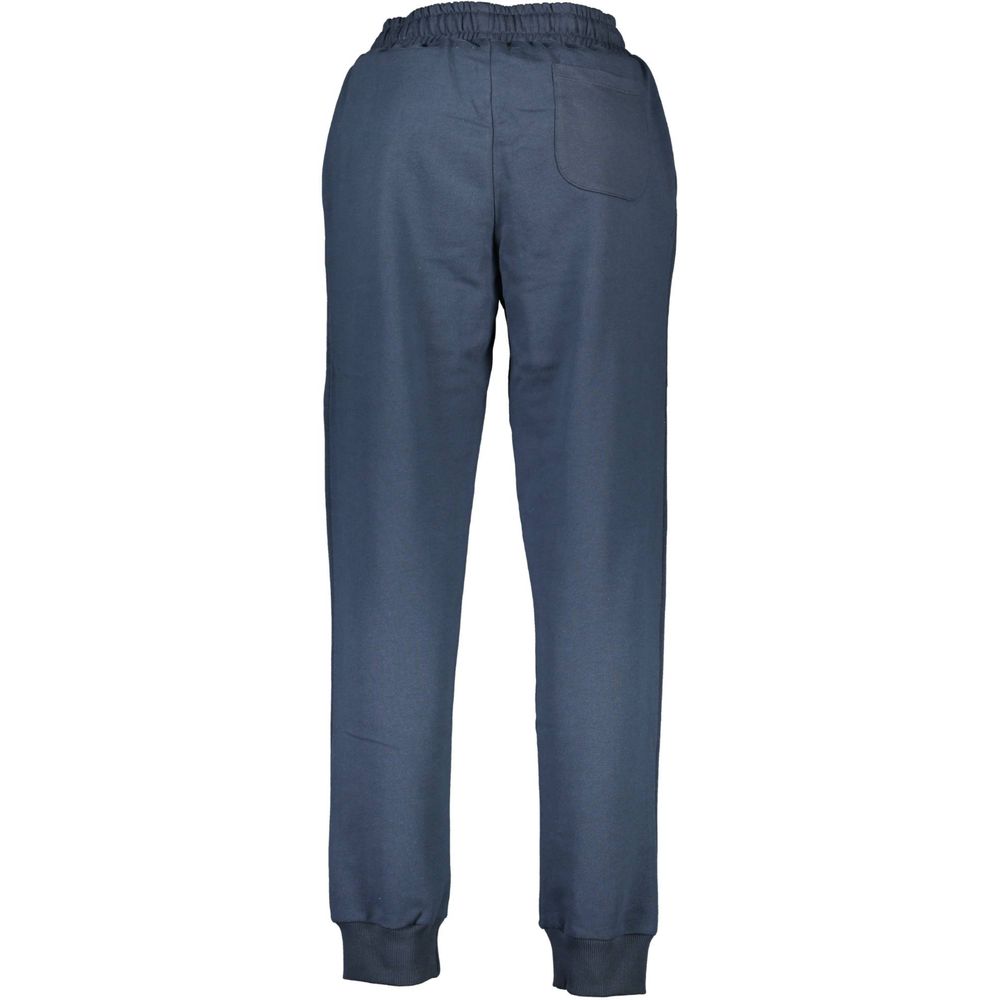 La Martina Pantalon en Coton Bleu - Confort et Style
