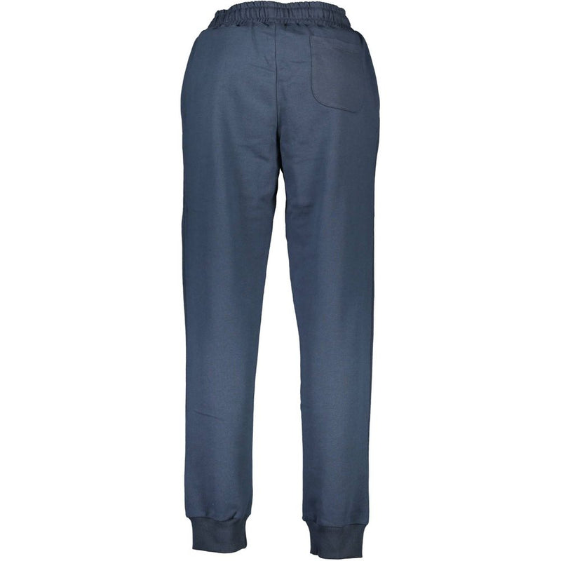 La Martina Pantalon en Coton Bleu - Confort et Style