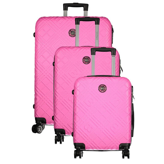Bagages et articles de voyage en polyéthylène rose de Laura Biagiotti