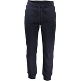 Napapijri Blue Cotton Pant - Pantalon de Sport Confortable