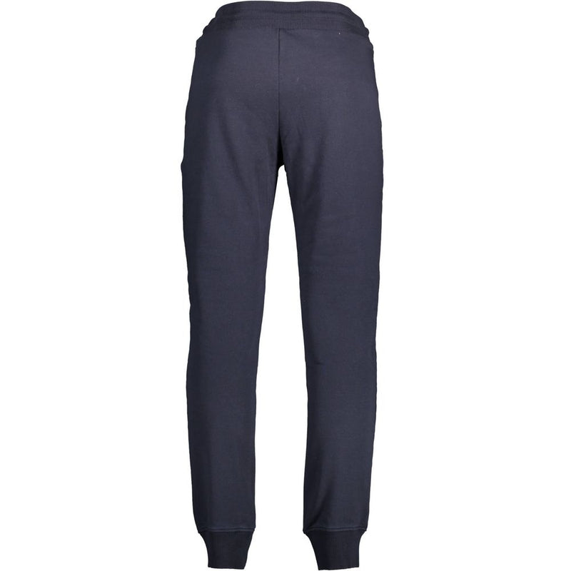 Napapijri Blue Cotton Pant - Sports Trousers for Men