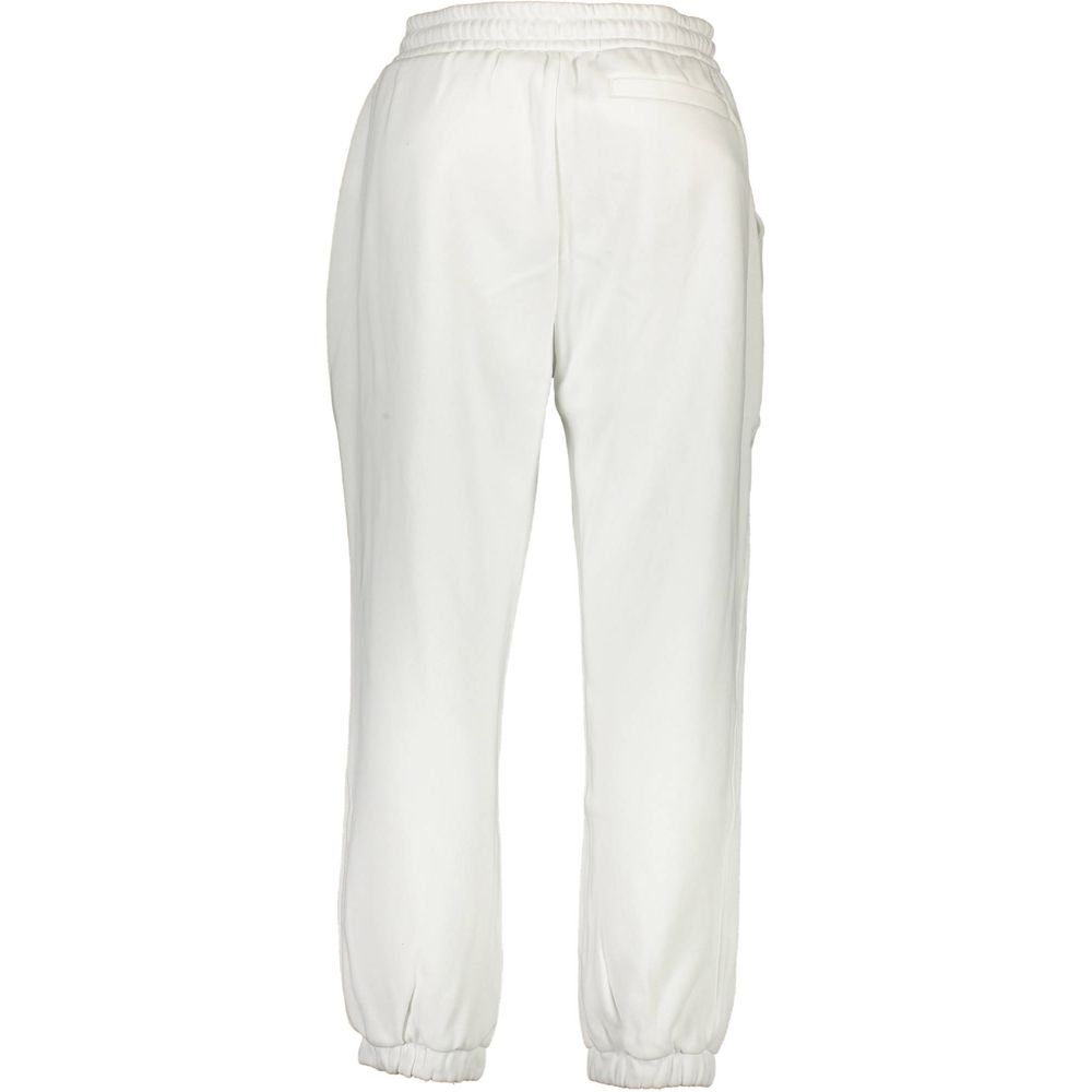 Pantalon en coton blanc Calvin Klein