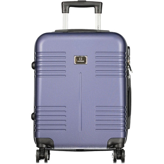 Laura Biagiotti blauwe polyethyleen reiskoffers en -accessoires