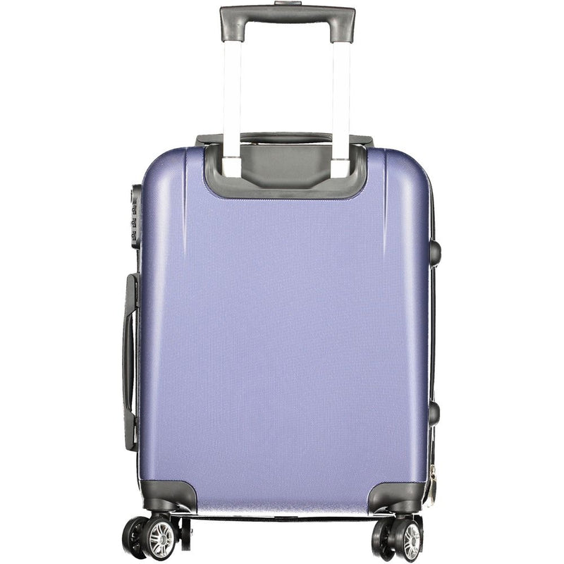 Laura Biagiotti Blue Polyethylene Luggage Set - 3 Trolleys