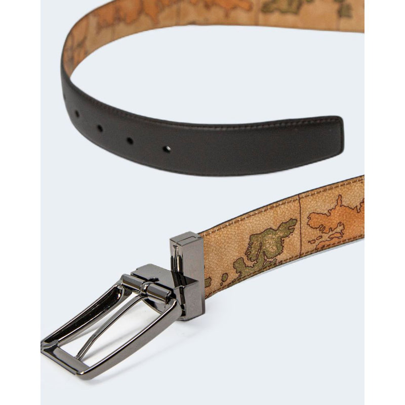 Alviero Martini Prima Classe Brown Leather Belt - A485 5600