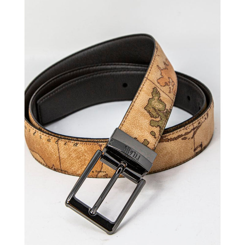 Alviero Martini Prima Classe Brown Leather Belt - A485 5600