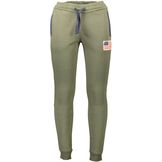 US POLO ASSN. Groene katoenen broek