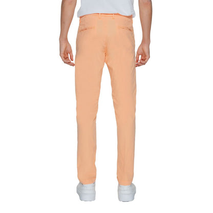 Pantalon en coton orange Borghese