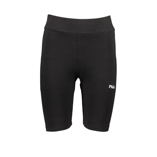 Pantalon en coton noir Fila