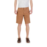 Borghese Bermuda Beige en Coton pour Hommes
