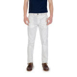 Pantalon Skinny Blanc en Coton Borghese 5SPA21 07CO070