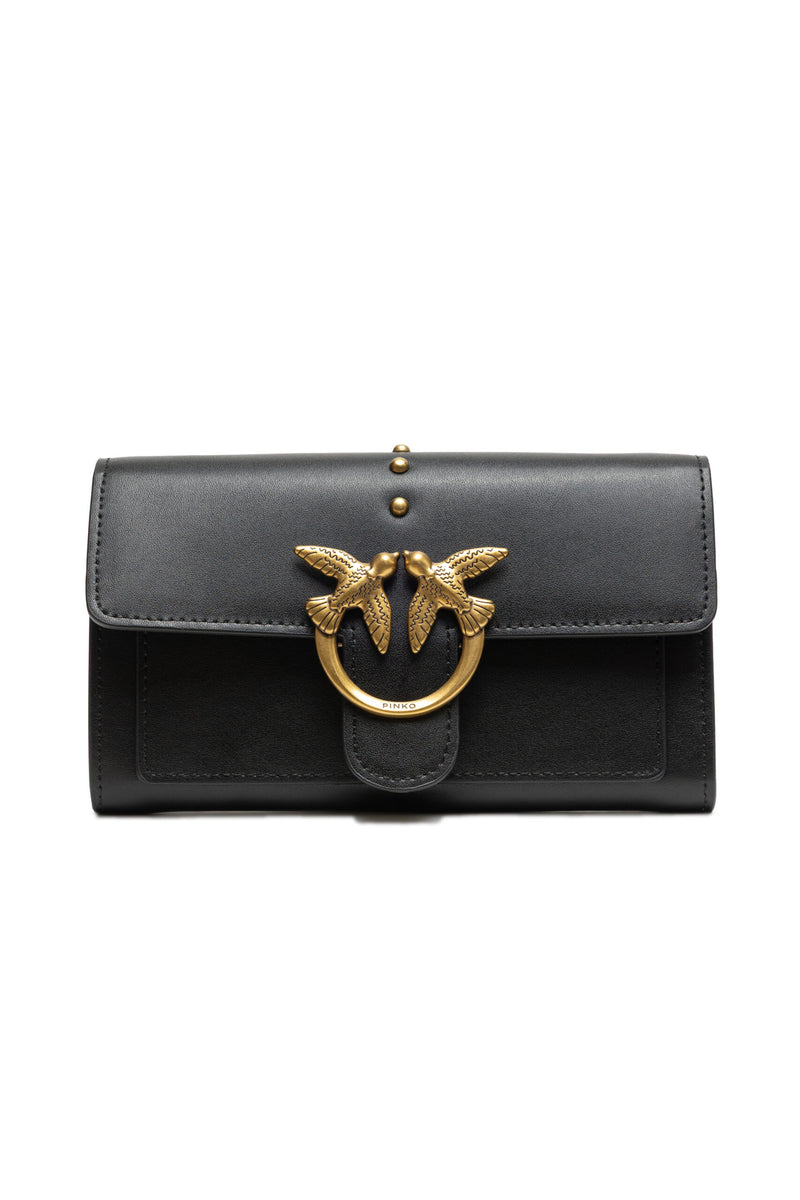 PINKO Black Mini Love Bag One Simply - Élégance et Style Iconique