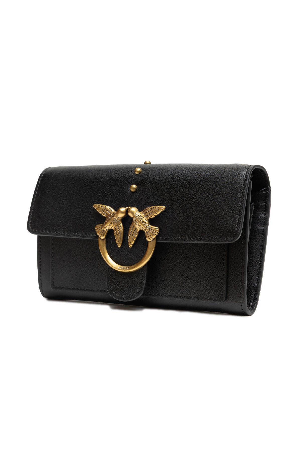 PINKO Black Mini Love Bag One Simply - Élégance et Style Iconique