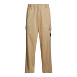 Pantalon Beige en Coton Recyclé Calvin Klein Jeans