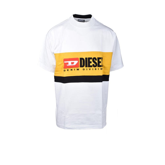 Diesel wit katoenen sweatshirt