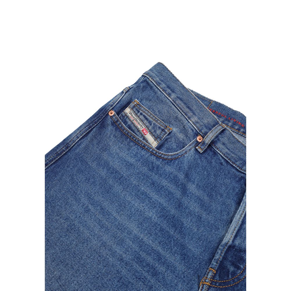 Diesel DIEJNSUAAG2ST0746229/52 Jean Relaxed Fit Bleu en Coton