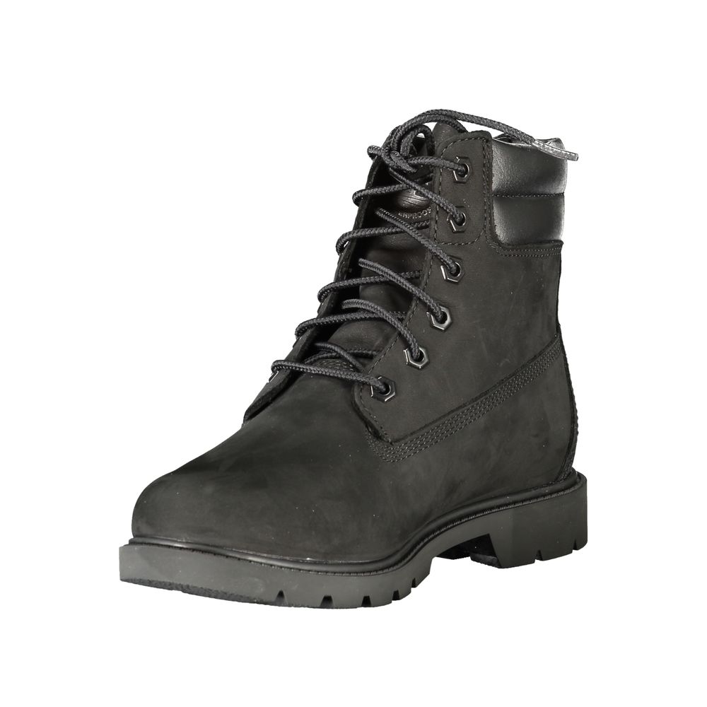Timberland Linden Woods Black Polyester Ankle Boot