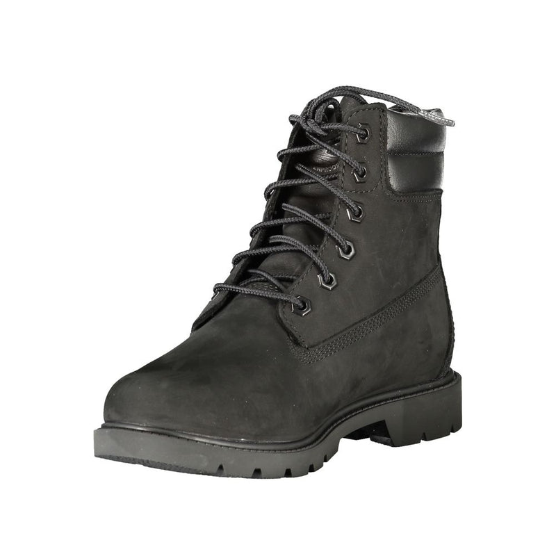 Timberland Linden Woods Black Polyester Ankle Boot