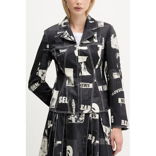 Vestes et manteaux en coton noir Desigual