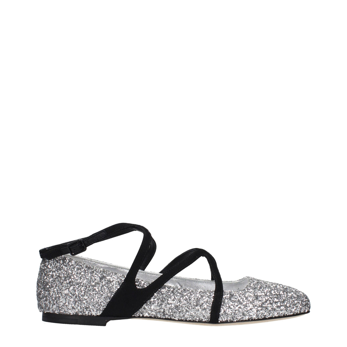 Ballet Flats en Plastique Gris Jimmy Choo - Élégance et Confort