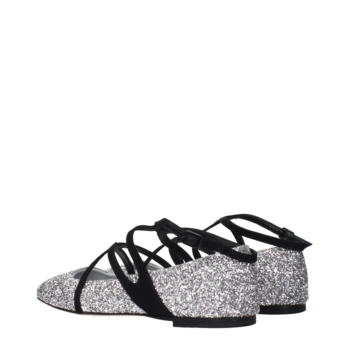 Ballet Flats en Plastique Gris Jimmy Choo - Élégance et Confort