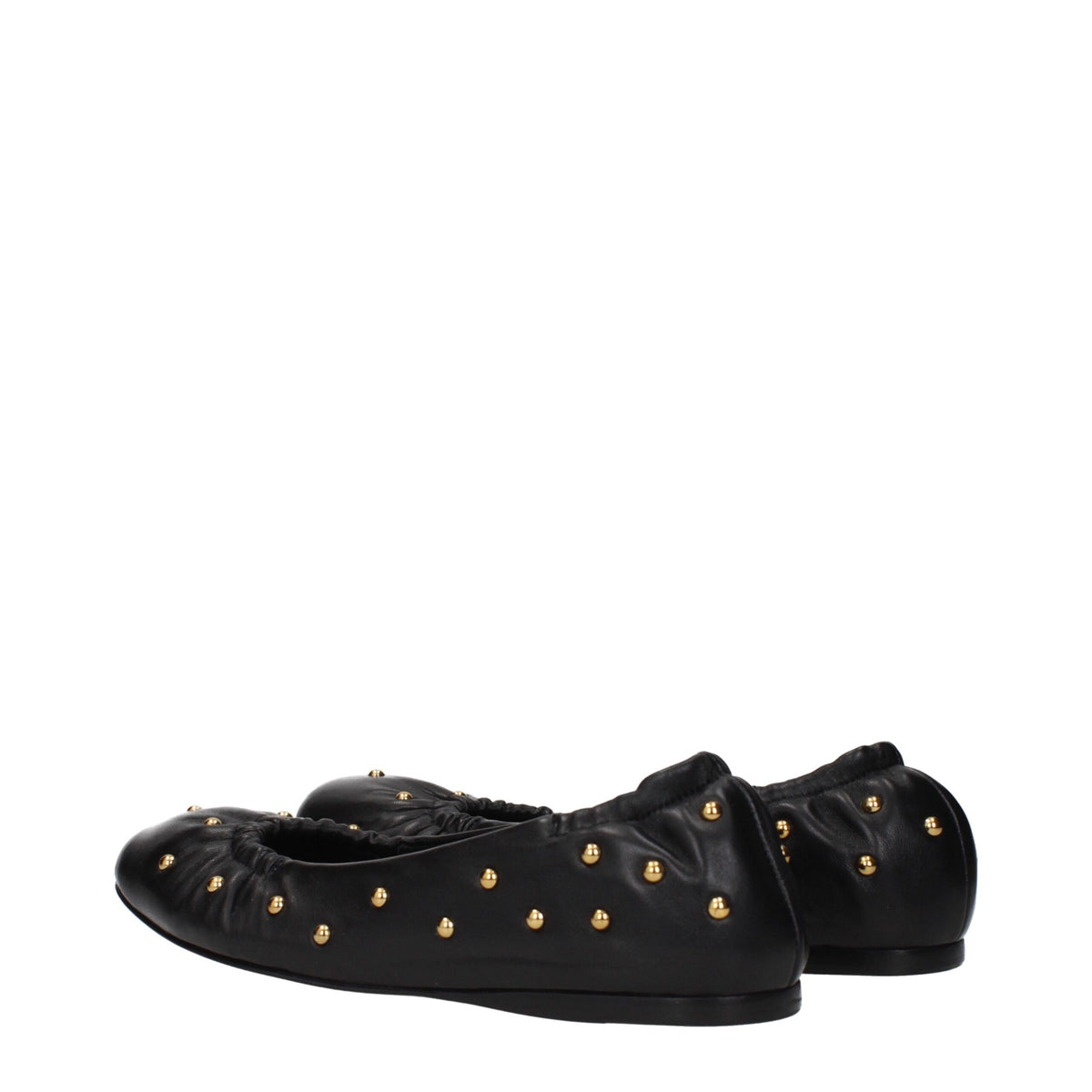 Chloé Black Leather Ballet Flats - Elegance and Comfort Combined