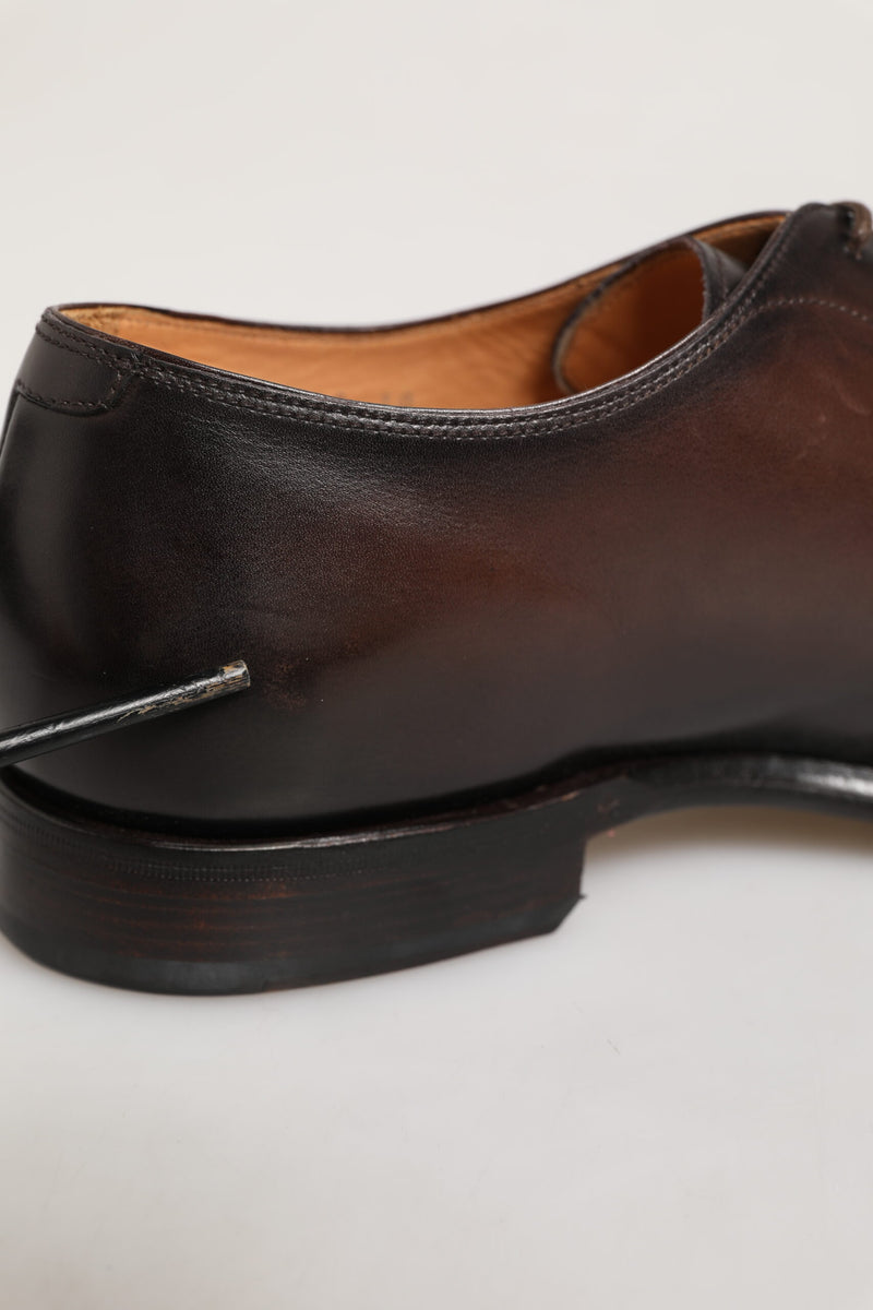 Dolce & Gabbana Brown Leather Derby Shoes for Men