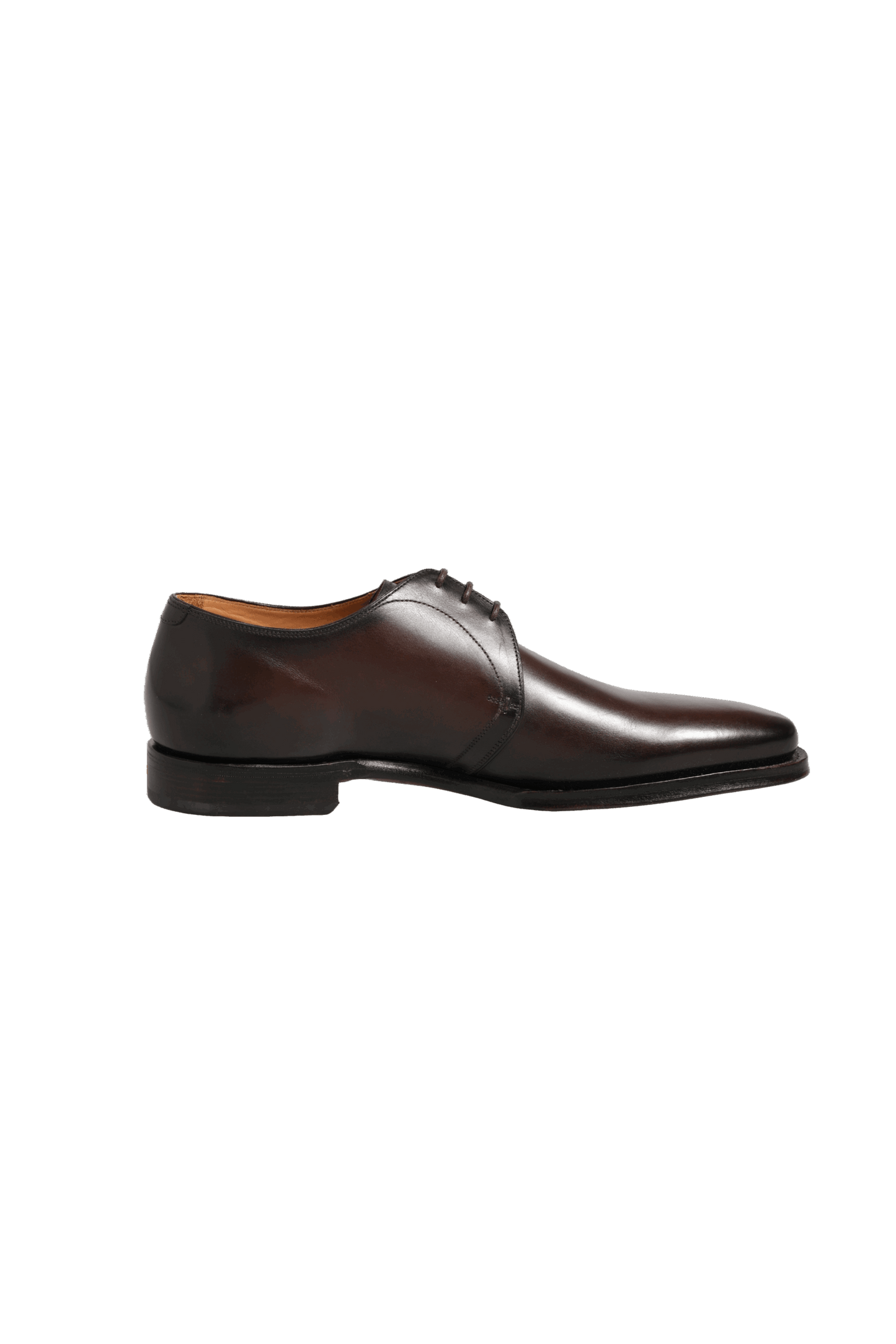Dolce & Gabbana Brown Leather Lace Up Dress Men Derby Shoes