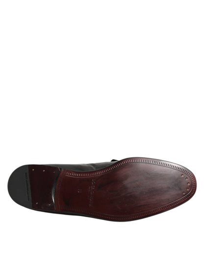 Dolce &amp; Gabbana leren loafers heren formele schoenen
