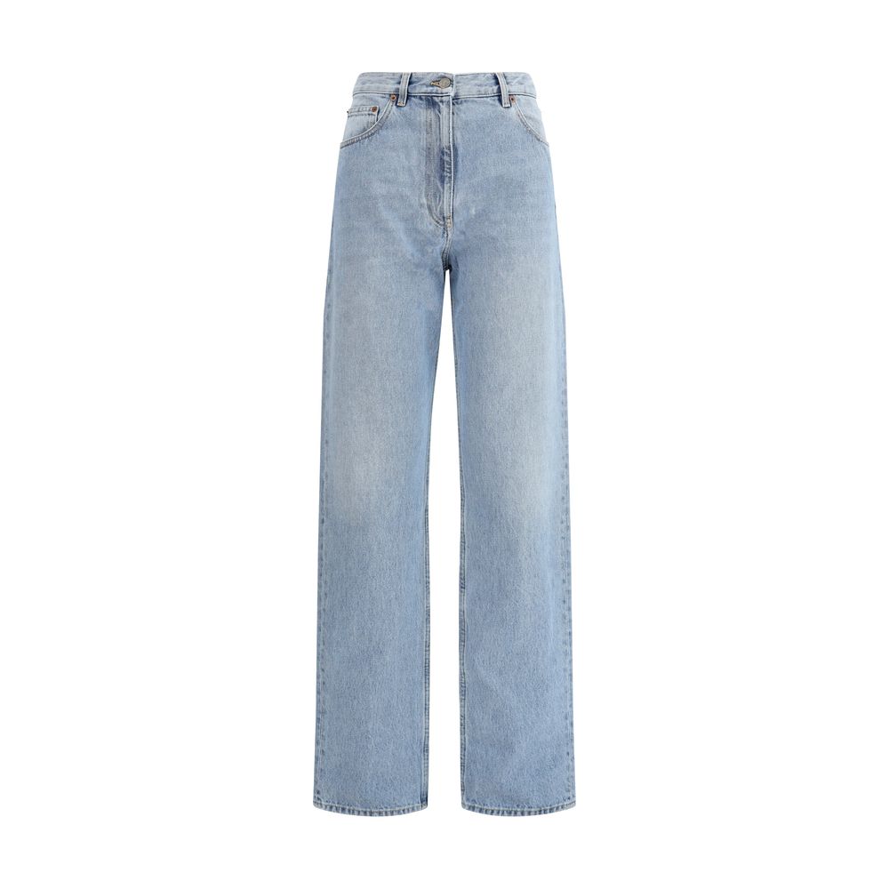 Jeans cinq poches en coton Valentino
